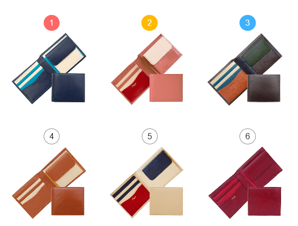 JOGGO 二つ折り財布（小銭入れ付）人気デザイン