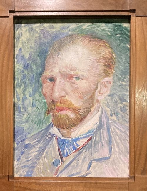 ゴッホ「自画像」