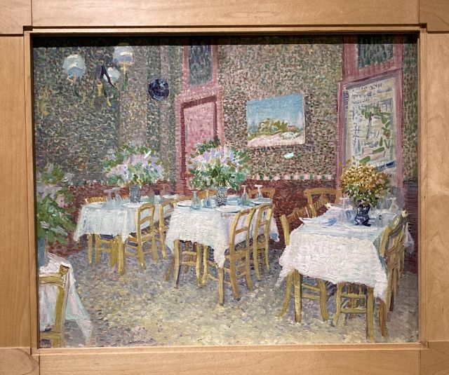 ゴッホ「レストランの室内」